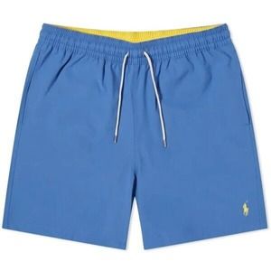 NWT POLO Ralph Lauren Men's Traveler Classic Swim Trunks Blue Size 4XB